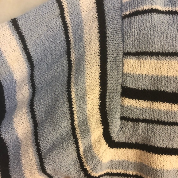Quirky Blue Striped Sweater - Picture 3 of 4
